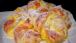 Suuuuperlecker 😍 Kennt ihr schon unsere Puddingschnecken 😋 PUDDINGSCHNECKEN BLITZ REZEPT‼️‼️😍😍😍😍😍 [upl. by Pebrook]