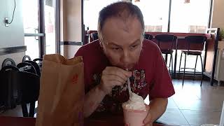 Me dipping my French fries in my milkshake at Jack In The Box [upl. by Agueda]