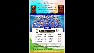 🔴Jay Hanuman Krida Mandal Eranjad Cricket Tournament 2023  Badlapur  Final Day [upl. by Aisena]