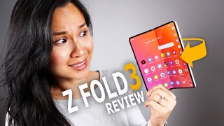 Samsung Galaxy Z Fold 3 Review  1 Month Later [upl. by Pollock]