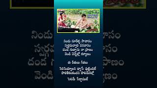 Nindu noorella Savasam lyrics  Pranam movie  Allari Naresh music love song titletrack trend [upl. by Dorice]