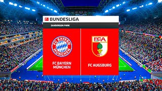 FIFA 23  BAYERN VS AUGSBURG  BUNDESLIGA HIGHLIGHTS 202425  PS5 4K GAMEPLAY [upl. by Llennaj]