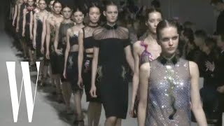 Christopher Kane Fall 2011  runway fashion show  W Magazine [upl. by Merl218]