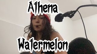 Athena  Watermelon American Dinner In America Cover  Electric Guitar [upl. by Norene]