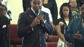 pastor singing at his grandad homegoing [upl. by Ahcila]