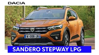 Nouvelle Dacia Sandero Stepway LPG  Vidéo en français [upl. by Atniuqal]