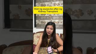 Diet ng asawa ko after ng Kidney Transplant [upl. by Nylanaj]