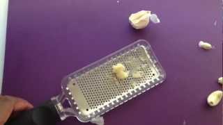 How to Grate Garlic on a Microplane [upl. by Seppala727]