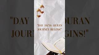 quotDAY 1050 QURANJOURNEY BEGINSquot [upl. by Haggai]