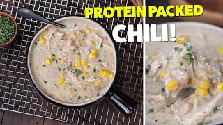 Easy Slow Cooker White Chicken Chili [upl. by Baxy503]