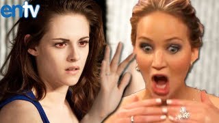 Kristen Stewart Beats Jennifer Lawrence On Forbes Most Powerful Women [upl. by Nirol858]