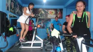 Clase de cardio en escaladora JORGE PICHARDO [upl. by Esaj624]