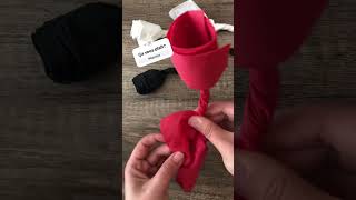 Pliage serviette en rose 🌹 viral diy pourtoi artdelatable decoration cuisine table viral [upl. by Halstead]