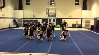 High School Cheer Competition Routine [upl. by Yarod]