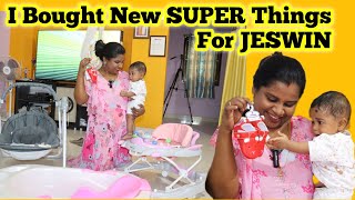 👶 I Bought New SUPER Things For JESWIN jegatheesmeenavlog [upl. by Eddie]