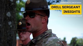 Drill Sergeant Insights  1st Regiment Basic Camp  CST 2024 [upl. by Amol139]