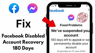 Facebook How to recover facebook account disabled 180 days  Facebook Disabled Account Recovery [upl. by Katushka762]