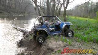 Polaris RZR Creek Climbing  Super ATV [upl. by Dnilasor327]