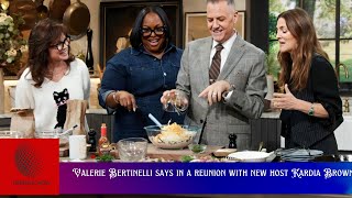 Valerie Bertinelli says in a reunion with new host Kardia Brown [upl. by Bodwell]