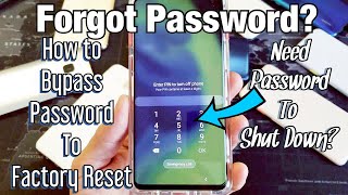 All Android Phones Forgot Password Cannot Factory Hard Reset Need Password How to Bypass [upl. by Edd646]