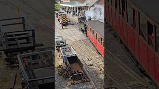 No7 Tom Rolt arriving at Tywyn Wharf shortsvideo talyllyn [upl. by Bicknell]