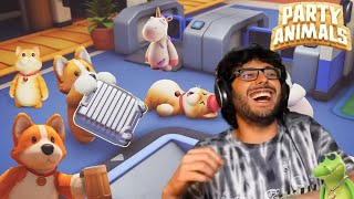 PARTY ANIMAL Funny Gameplay CarryMinati Playing Party Animal Crazy Gameplay Episode  01 [upl. by Maidie371]