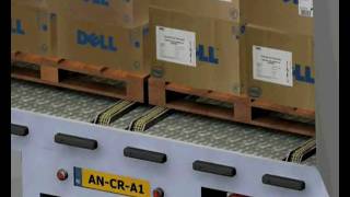 Animation eines automatischen LKW Verladesystem  Ancra Systems [upl. by Kally]