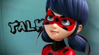 Talk MarinetteLadybug Catnoir Miraculous AMV [upl. by Calvinna707]