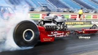 NDRL FRONT ENGINE DRAGSTERSALTEREDS AT RT66 CLASSIC 2014 [upl. by Aicilif]