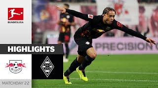 Xavi amp Openda Claim WellDeserved Leipzig Win  Leipzig  Mgladbach  Highlights  MD 22 Buli 2324 [upl. by Elad]