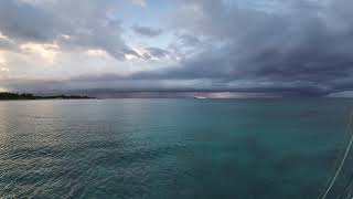 Carnival Elation Docking at Bimini Timelapse [upl. by Latimore]