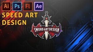 4ulogocom  Sword Art Design [upl. by Nodnyl]