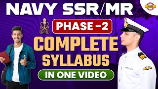 NAVY SSRMR Phase 2 Syllabus  COMPLETE Indian NAVY Phase 2 Syllabus 2023  BY VIVEK RAI SIR [upl. by Oninrutas741]