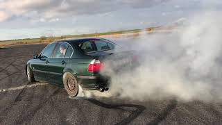 bmw e46 320i burnout ostrava [upl. by Nave]