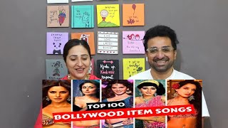 Pak Reacts to Top 100 Best Bollywood Female Item Songs Of All Time  Hindi Item songs [upl. by Maclaine]