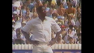 JOEL GARNER 555 ENGLAND v WEST INDIES 1st TEST MATCH DAYS 3 amp 4 EDGBASTON JUNE 16 amp 18 1984 [upl. by Annaitat846]