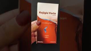 Kojiglo forte creamSkin lightening cream skinlightening skincare youtube trending viralshorts [upl. by Bartolomeo]