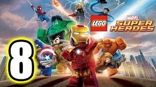 LEGO Marvel Super Heroes Walkthrough PART 8 PS3 Lets Play Gameplay TRUEHD QUALITY [upl. by Cornia]