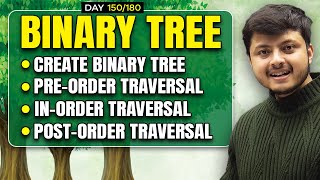 Binary Tree in Data Structure  Binary Tree Traversal  How to Create Binary Tree  DSA [upl. by Skipp87]