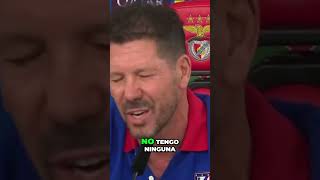 SIMEONE quotSIMPLEMENTE DIJE ALGO QUE MUCHOS VENquot futbol [upl. by Frazier]