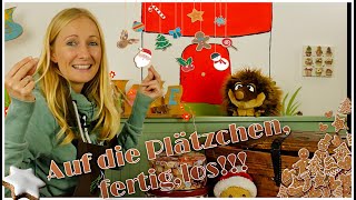 Auf die Plätzchen fertig los I Weihnachtslieder I Plätzchenlied I Backen mit Kindern [upl. by Suhsoj]