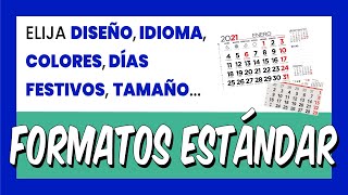 📆 FABRICACIÓN Faldillas de CALENDARIO 100 personalizables [upl. by Yanaj]