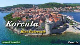 Korcula Island  Croatia’s MiniDubrovnik Old Town amp Prehistoric Cave in 4K [upl. by Frolick]