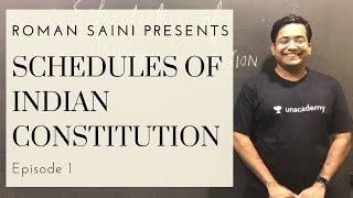 Polity Potions  Schedules of Indian Constitution  Episode 1 [upl. by Anilac]