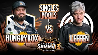 Hungrybox vs Leffen  Singles Pools Group C  Smash Summit 13  Puff vs Fox [upl. by Franni]