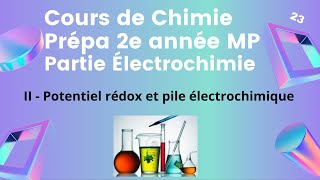 Potentiel délectrode et pile électrochimique [upl. by Jarrod]