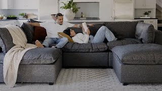 Discover the Kova Cloud Sofa  100 Vegan amp Hypoallergenic  Albany Park [upl. by Gnohc]