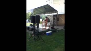 23rd Adirondack Folk Music Festival Dan Duggan Hammered Dulcimer Solo 81212 [upl. by Simmie]