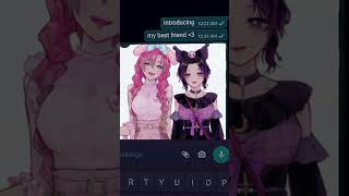 Me × my bestishortvideo demonslayerseason3edit anime [upl. by Concoff]