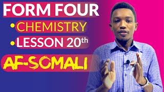 FORM FOUR  CHEMISTRY  AROMATICS  AFSOMALI [upl. by Burkley]